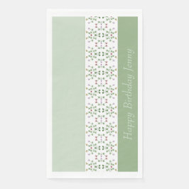 Extravagant Vertikal entwickelt Serviette