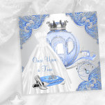 Extravagante Aschenputtel Princess Geburtstagspart Einladung<br><div class="desc">Aschenputtel Geburtstagsfeier mit schönem Kleid, High Heel Schuhen und Tiara mit einer Prinzesskutsche auf hellblauem und silberfarbenem Hintergrund. Diese wunderschönen Mädchen jede Zahl Aschenputtel einmal in einer Zeit Prinzessin Geburtstagsfeier Einladung ist einfach für Ihre Veranstaltung angepasst, indem Sie einfach Ihre Angaben in den Schriftart Stil und Farbe, und Wortlaut Ihrer...</div>