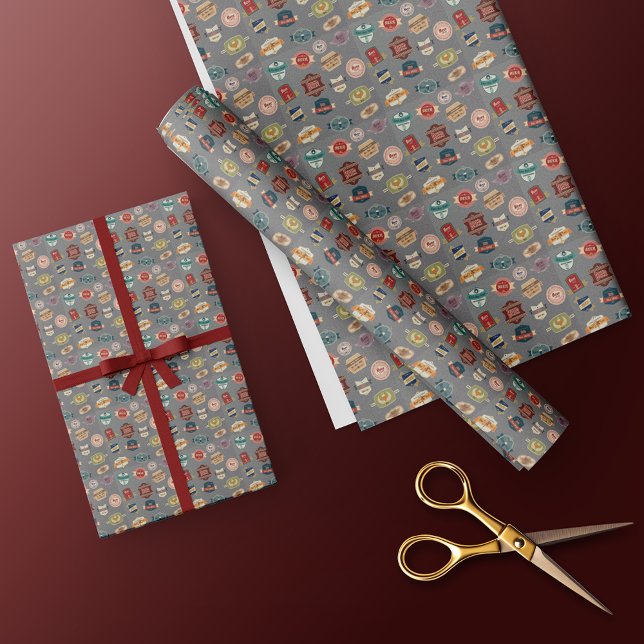 Extravagante Biermarken Geschenkpapier (Von Creator hochgeladen)