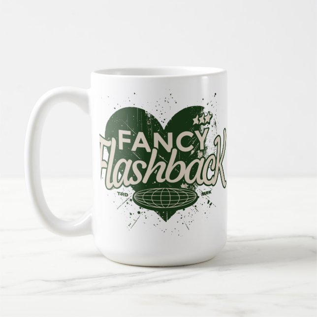 Extravagante Blitzreaktion Kaffeetasse (Links)