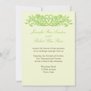 Extravagante Blumenstrauß-Hochzeiten laden ein Einladung