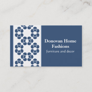 Extravagante Diva Business Card, Royal Blue Visitenkarte