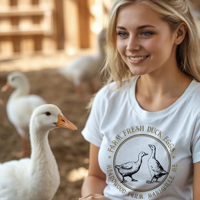 Extravagante Eier T - Shirt Ente oder Gänseeier (Von Creator hochgeladen)