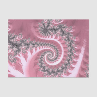 Extravagante elegante Fraktale mit coolen Seidenpapier