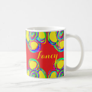 extravagante farbige Tasse