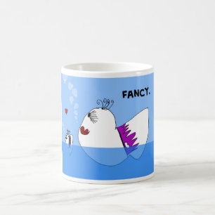 Extravagante Fisch-Kaffee-Tasse Kaffeetasse