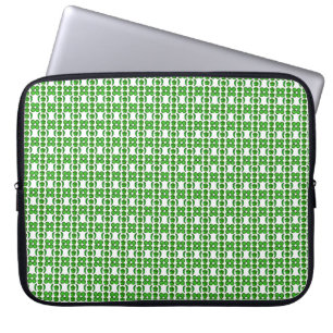 Extravagante Form Emerald Gemstone Art Green Laptopschutzhülle