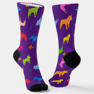 Extravagante französische Bulldog-Socken Socken