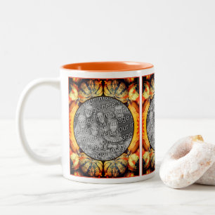 Extravagante Gourds-Rahmen schaffen Ihr eigenes Fo Zweifarbige Tasse