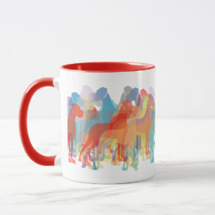 Extravagante Große Dänen Tasse