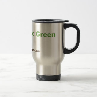 Extravagante grüne rostfreie Reise-Tasse Reisebecher