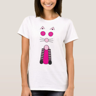 Extravagante Katze T-Shirt