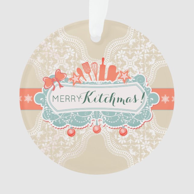 Extravagante Küchengeräte kulinarische Ornament (Vorderseite)