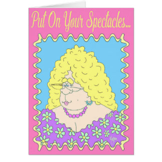 EXTRAVAGANTE LADY-Muttertagskarte