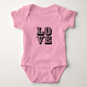 Extravagante Liebe Baby Strampler