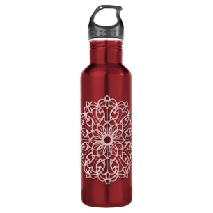 Extravagante Mandala-Wasserflasche Edelstahlflasche