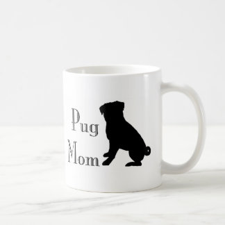 Extravagante Mops-Mama Kaffeetasse
