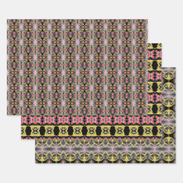 Extravagante Papierfarbe nach eigener Wahl Geschenkpapier Set