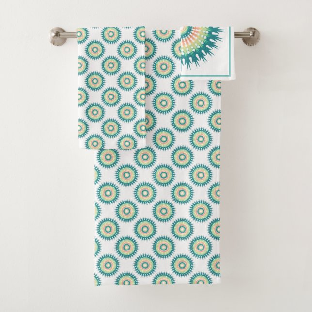 Extravagante Polka Dots Badhandtuch Set (Insitu)