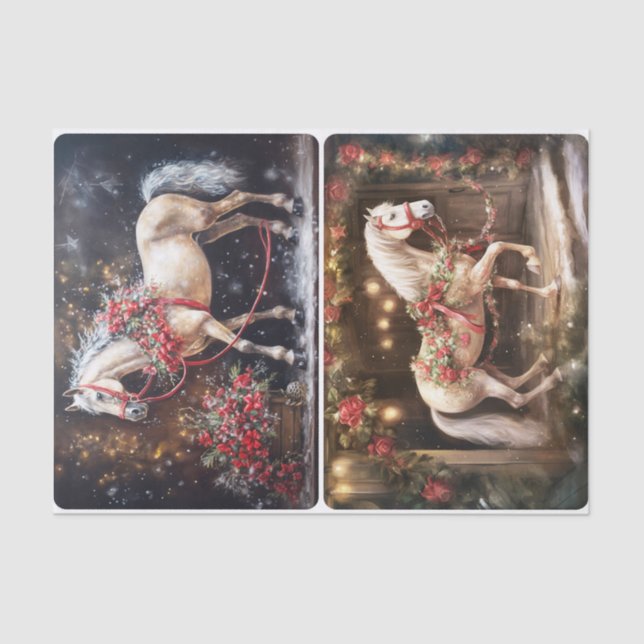 Extravagante Pranzer Seidenpapier (Vorderseite)