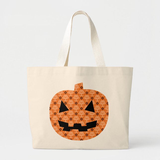 Extravagante Pumpkin-Tasche Jumbo Stoffbeutel (Vorne)