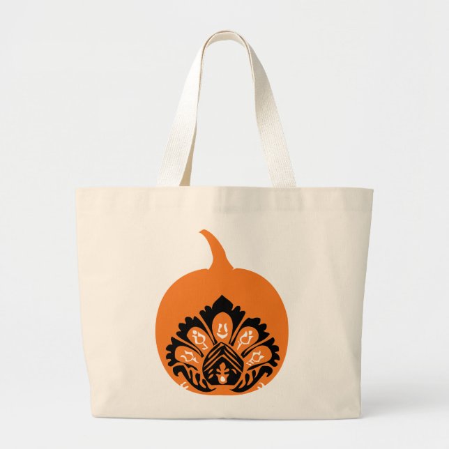 Extravagante Pumpkin-Tasche Jumbo Stoffbeutel (Vorne)