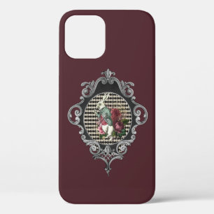 Extravagante Rahmen Weißes Kaninchen Case-Mate iPhone Hülle