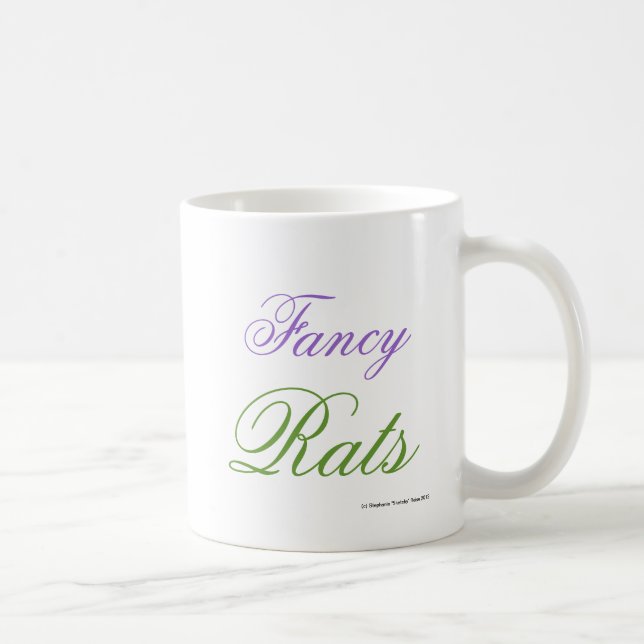 Extravagante Ratten-Tasse Kaffeetasse (Rechts)
