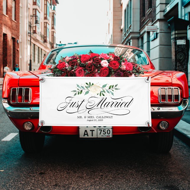 Extravagante Rose nur für verheiratete Autos Banner (Von Creator hochgeladen)