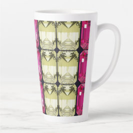 extravagante Rundformen Edelsteine Milchtasse
