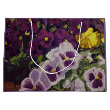 Extravagante Stiefmütterchen Blumenbäume