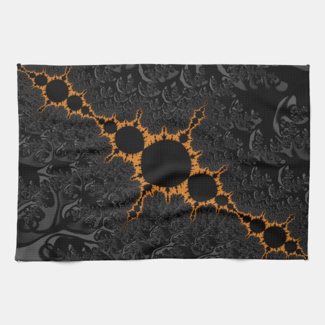 Extravagante u. Spaß-Fraktale mit coolen Küchentuch (Horizontal)