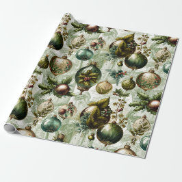 Extravagante Viktorianische Ornamente II Geschenkpapier