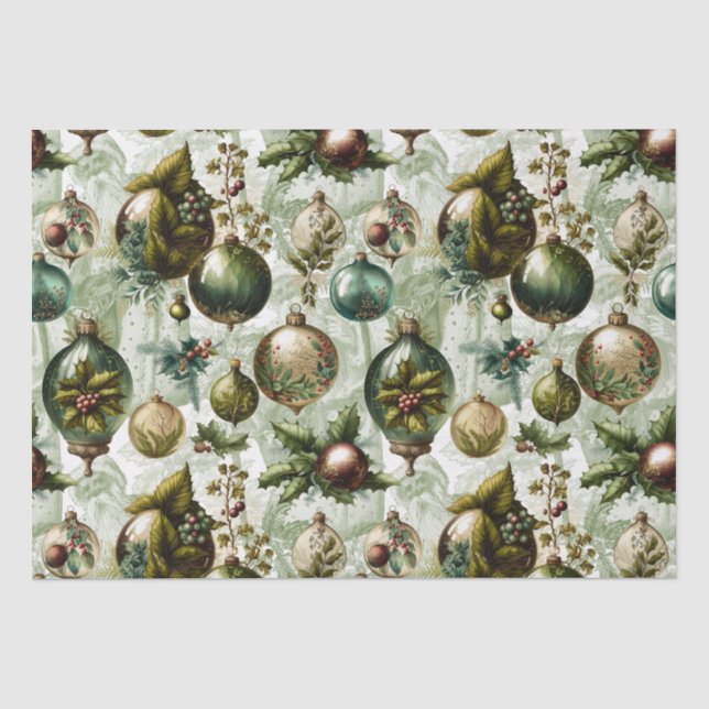 Extravagante Viktorianische Ornamente II Seidenpapier (Vorderseite)