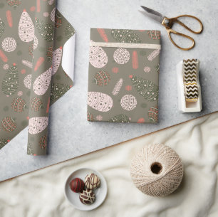 Extravagante Weihnachten Geschenkpapier