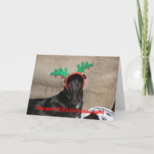 Extravagante Weihnachtskarte Feiertagskarte