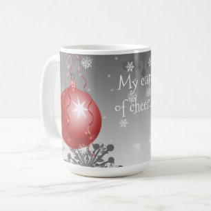 Extravagante Weihnachtsschmuck Tasse