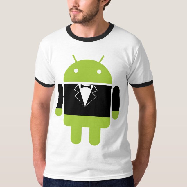 Extravaganter Android T-Shirt (Vorderseite)