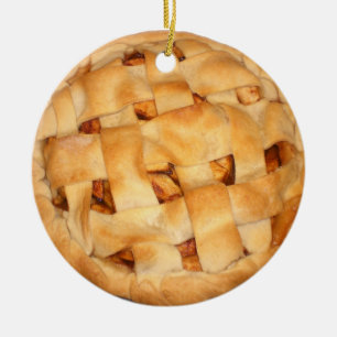 Extravaganter Apple Pie Keramik Ornament