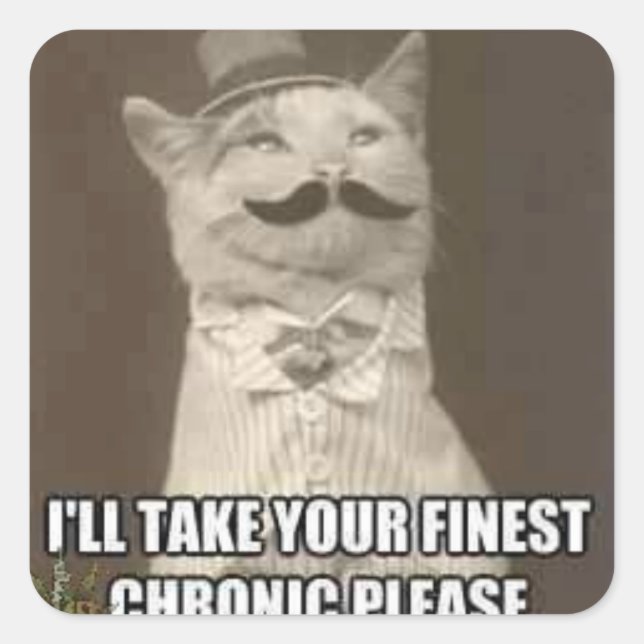 extravaganter Aufkleber (Vorderseite)