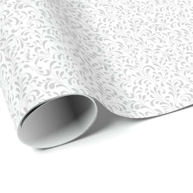 Extravaganter Blumenzauber Geschenkpapier (Rolleneckpunkt)