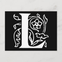 Extravaganter Buchstabe L