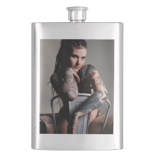 Extravaganter Flasche Flachmann