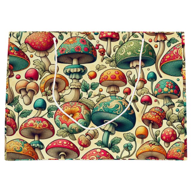 Extravaganter Fungi Große Geschenktüte (Vorderseite)