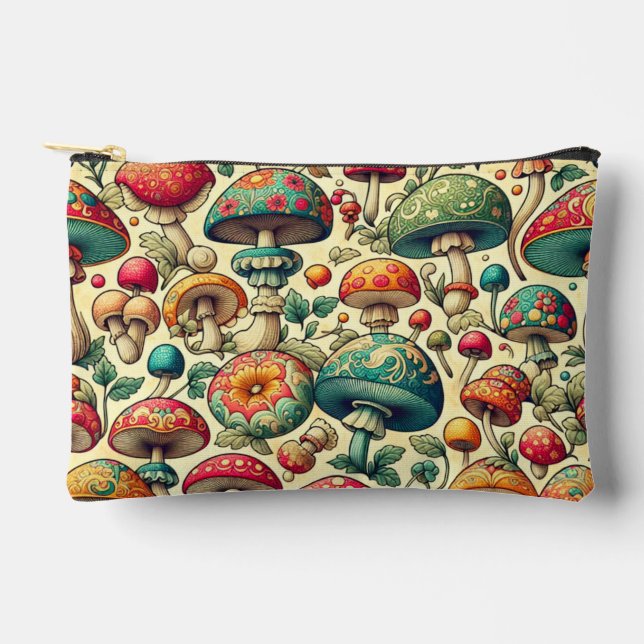 Extravaganter Fungi Zubehörtasche (Vorderseite)