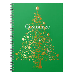 Extravaganter Goldbaum Thunder_Cove Notizblock
