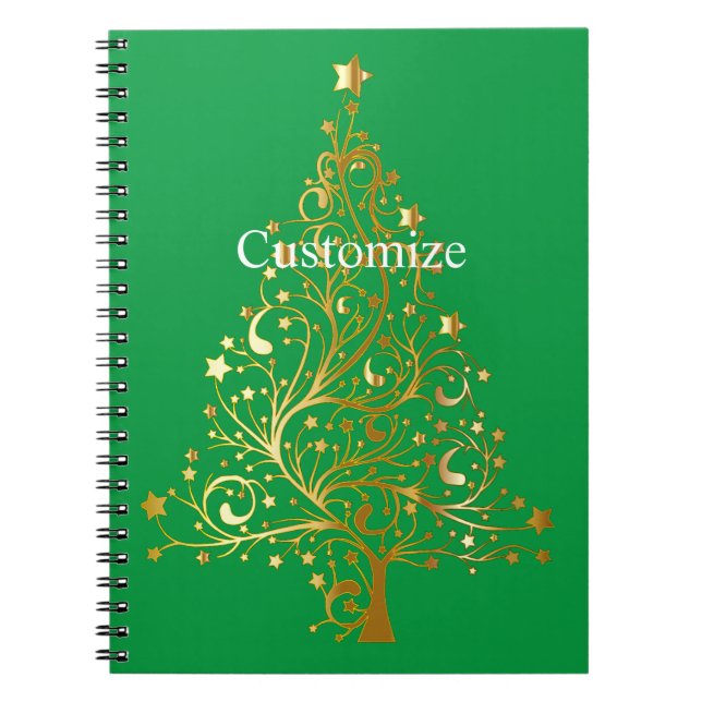 Extravaganter Goldbaum Thunder_Cove Notizblock (Vorderseite)