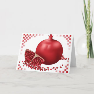 Extravaganter Granatapfel Karte