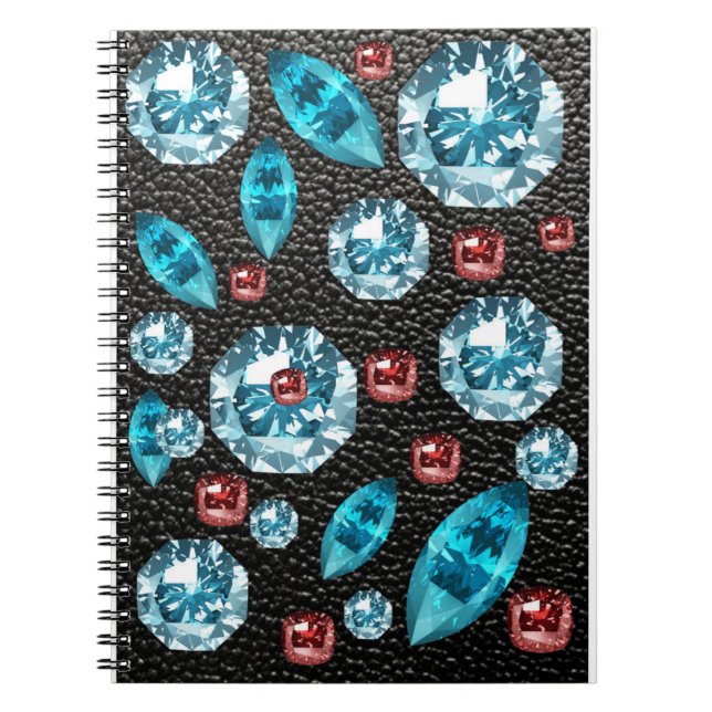 extravaganter Jugendstil Notizblock (Vorderseite)