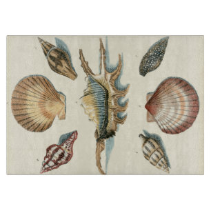 Extravaganter Muschel-Strand Schneidebrett